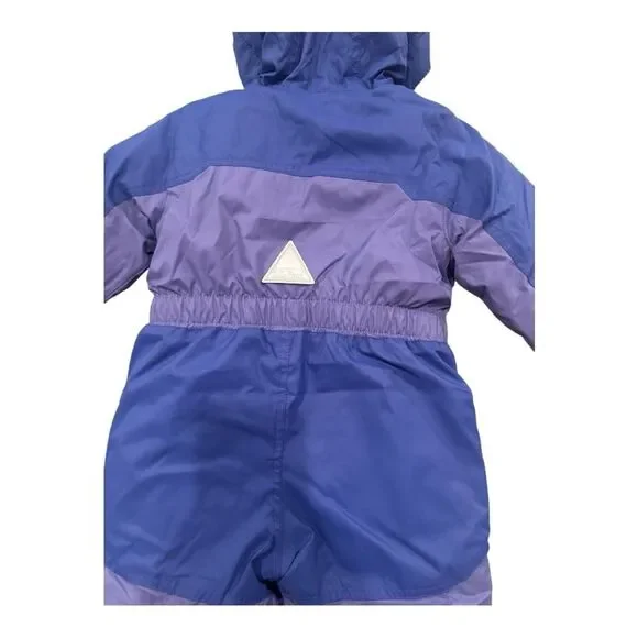 LL Bean Cold Buster Infant Snowsuit 12–18M Purple Blue NWT Thinsulate - Picture 3 of 7